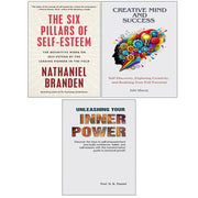 Six Pillars of Self-Esteem,Unleashing Your Inner,Creative Mind And Success 3 Books Set - The Book Bundle