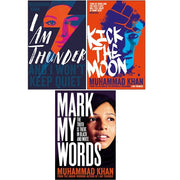 Muhammad Khan 3 Books Collection Set (I Am Thunder, Kick the Moon, Mark My Words) - The Book Bundle