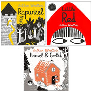 Bethan Woollvin 3 Books Collrection Set (Rapunzel,Little Red,Hansel and Gretel) - The Book Bundle