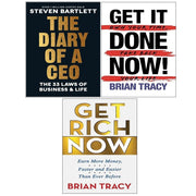 Get Rich Now, Get It Done Now! , The Diary of a CEO  3 Books  Collection Set - The Book Bundle