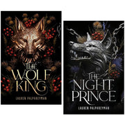 The Wolf King Series by Lauren Palphreyman 2 Books Collection Set (The Wolf King and The Night Prince) - The Book Bundle