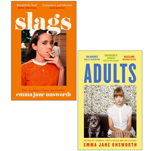 Emma Jane Unsworth Collection 2 Books Set (Slags & Adults The Funny and Heartwarming) - The Book Bundle