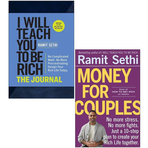 Ramit Sethi 2 Books Collection Set ( I Will Teach You to Be Rich & Money for Couples) - The Book Bundle