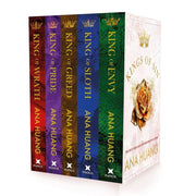 Kings of Sin Series 5 Books Collection Boxset by Ana Huang (King of Wrath, King of Pride, King of Greed ,King of Sloth  & King of Envy) - The Book Bundle