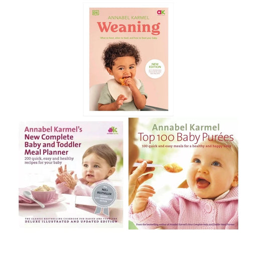 Annabel Karmel Collection 3 Baby Books Set Pack - The Book Bundle