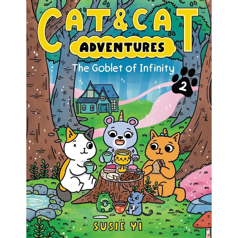 Cat & Cat Adventures Series by Susie Yi 4 Books Collection Set - Fiction - Ages 7–9 - Paperback - The Book Bundle