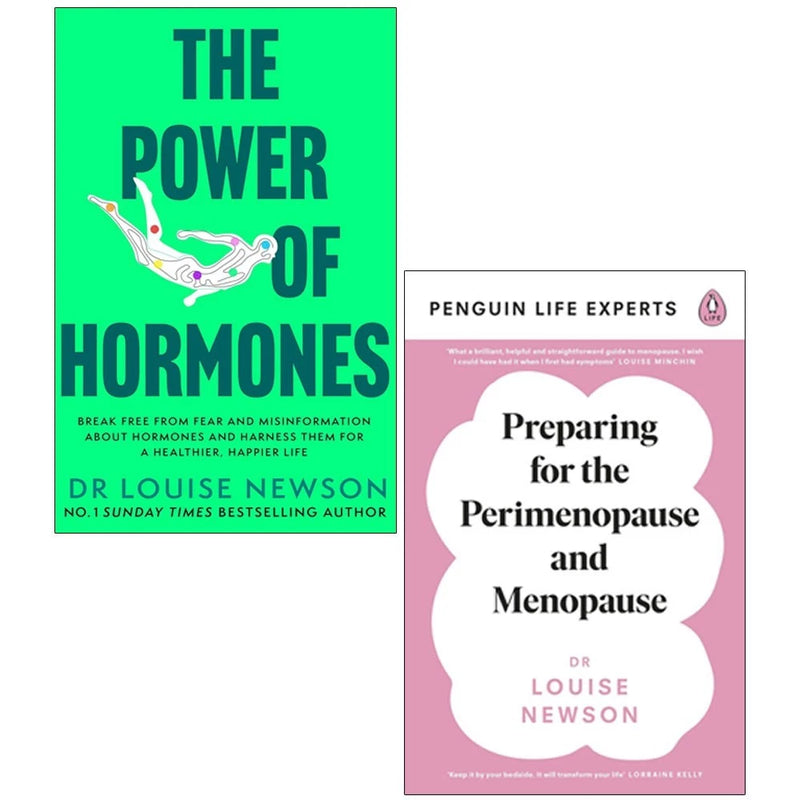 The Power Of Hormones & Perimenopause 2 Books Collection Set By Dr Louise Newson - Non Fiction - Mixed Format