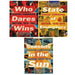 Dominic Sandbrook Collection 3 Books Set Seasons in the Sun Britain, Who Dares - The Book Bundle