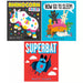 Matt Carr Collection 3 Books Set Now Go to (Sleep!, Superbat, Rhinocorn Rules) - The Book Bundle