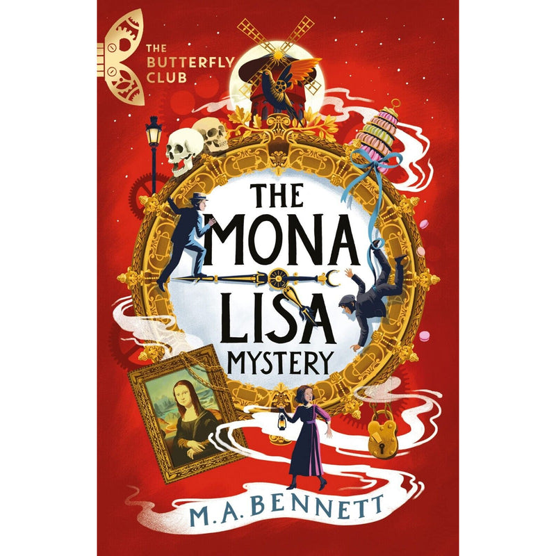 Welbeck Flame collection of three M.A. Bennett books: The Ship of Doom, The Mummy's Curse, and The Mona Lisa Mystery, featuring colorful covers.