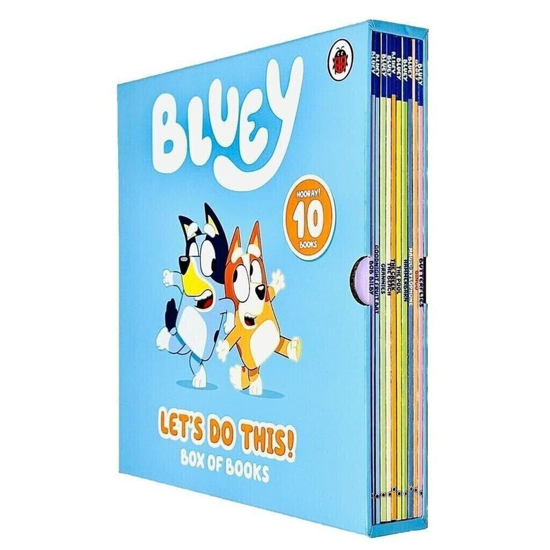 Bluey Let's Do This! Box of Books 10 Books Collection Box Set - The Book Bundle