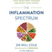 Dr Will Cole Collection 2 Books Set Gut Feelings, Inflammation Spectrum - The Book Bundle