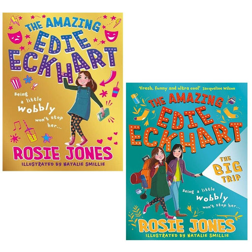 Amazing Edie Eckhart Series Collection 2 Books Set by Rosie Jones - The Book Bundle