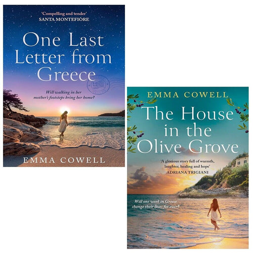 Emma Cowell Collection 2 Books Set One Last Letter Greece,House in Olive Grove - The Book Bundle