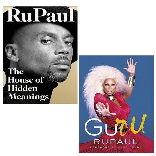 RuPaul Collection 2 Books Set House of Hidden Meanings, GuRu RuPaul Hardcover - The Book Bundle