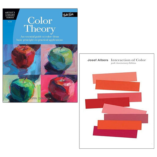 Color Theory Patti Mollica, Interaction of Color Josef Albers 2 Books Set - The Book Bundle