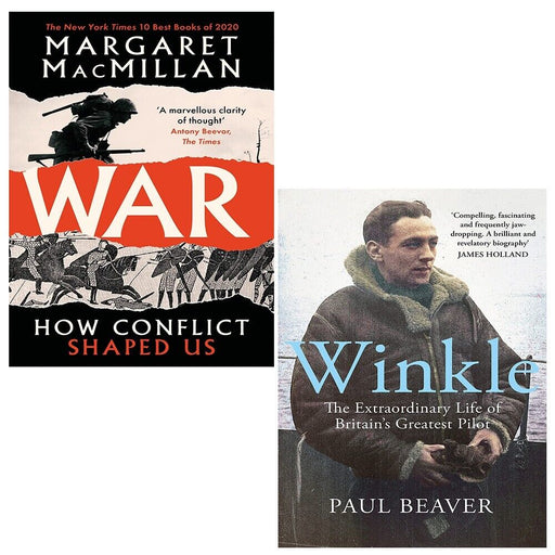 War Professor Margaret MacMillan,Winkle Extraordinary Life Paul Beaver 2 Books Set - The Book Bundle