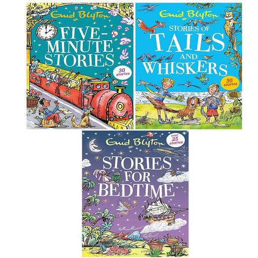 Bumper Short Story Collection 3 Books Set by Enid Blyton Stories of TailWhiskers - The Book Bundle