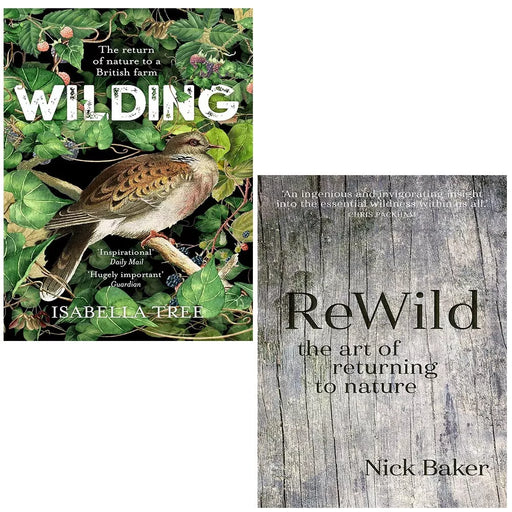 ReWild Nick Baker (HB), Wilding Isabella Tree 2 Books Set - The Book Bundle