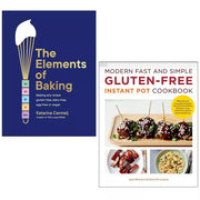 Elements of Baking (HB), Modern Fast Simple Gluten-Free Instant Pot 2 Books Set - The Book Bundle
