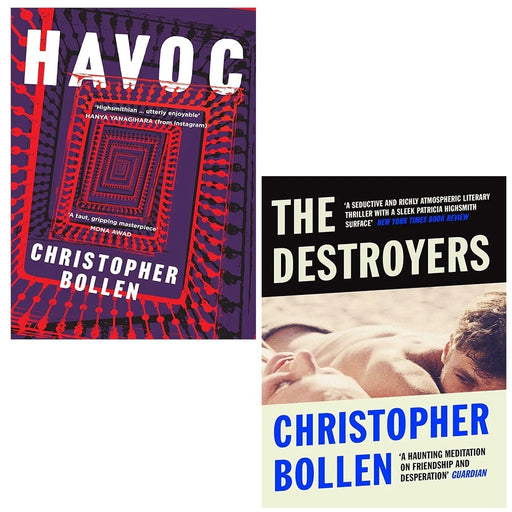 Christopher Bollen Collection 2 Books Set HAVOC, Destroyers (Hardcover) - The Book Bundle