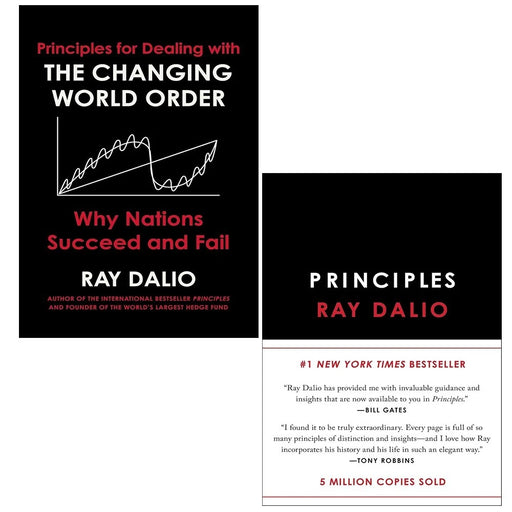 Ray Dalio Collection 2 Books Set Principles for Dealing with Changing World Orde - The Book Bundle