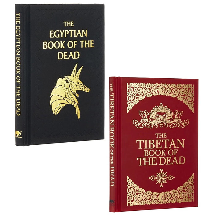 Egyptian Book of the Dead EA Wallis Budge, Tibetan Book of the Dead 2 Books Set - The Book Bundle