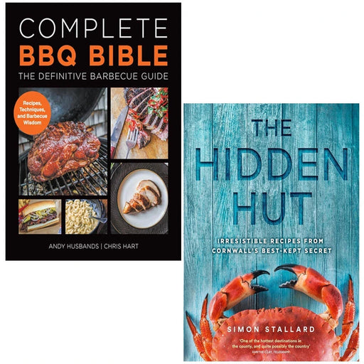 Complete BBQ BIBLE Definitive Barbecue Guide, The Hidden Hut(HB) 2 Books Set - The Book Bundle