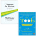 Phil Stutz, Barry Michels Collection 2 Books Set (Lessons for Living (HB), Tools) - The Book Bundle