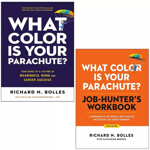 Richard N. Bolles Collection 2 Books Set What Color Is Your Parachute - The Book Bundle
