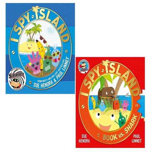 I Spy Island Series Collection 2 Books Set by Sue Hendra, Paul Linnet - The Book Bundle
