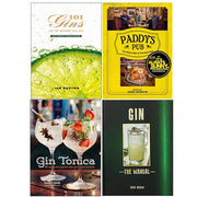 Gin Manual,101 Gins To Try Before,Gin Tonica, Paddy's Pub Worst Bar 4 Books Set - The Book Bundle