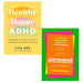 Healthy Happy ADHD Lisa Dee, Unmasked by Ellie Middleton (HB) 2 Books Collection Set - The Book Bundle