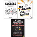 Stop Waiting Start Investing, My Fcking Job Sucks,From Stress to Success 3 Books Set - The Book Bundle