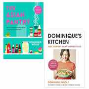 Dominique Woolf Collection 2 Books Set Asian Pantry, Dominique’s Kitchen Hardcover - The Book Bundle