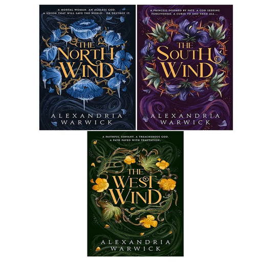Four Winds Series Collection 3 Books Set by Alexandria Warwick South Wind (HB) - The Book Bundle