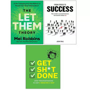 Let Them Theory Mel Robbins, From Stress Success, Get Sh t Done 3 Books Set - The Book Bundle