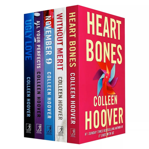 Colleen Hoover Collection 5 Books Set (Heart Bones, November 9, Without Merit, Ugly Love, Confess) - The Book Bundle