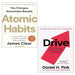 Drive Surprising Truth Daniel H. Pink, Atomic Habits James Clear 2 Books Set - The Book Bundle