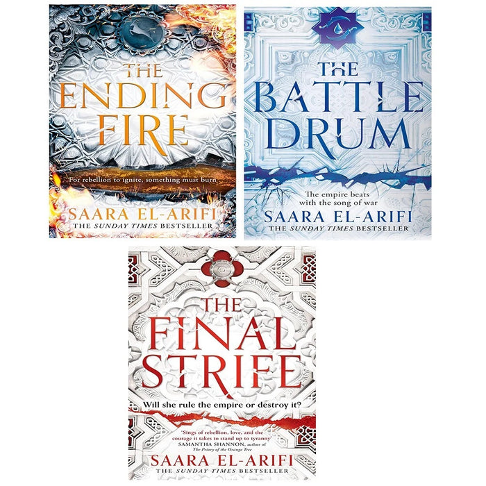 Ending Fire Trilogy Collection 3 Books Set by Saara El-Arifi - The Book Bundle