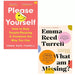 Emma Reed Turrell Collection 2 Books Set What am I Missing (HB), Please Yourself - The Book Bundle