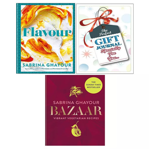 Flavour (HB), Special Gift Journal for You, Bazaar Sabrina Ghayour (HB) 3 Books Set - The Book Bundle