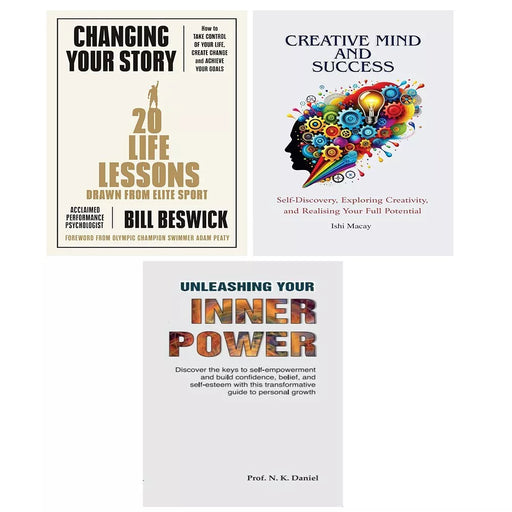 Changing Your Story, Unleashing Your Inner Power, Creative Mind Success 3 Books Set - The Book Bundle