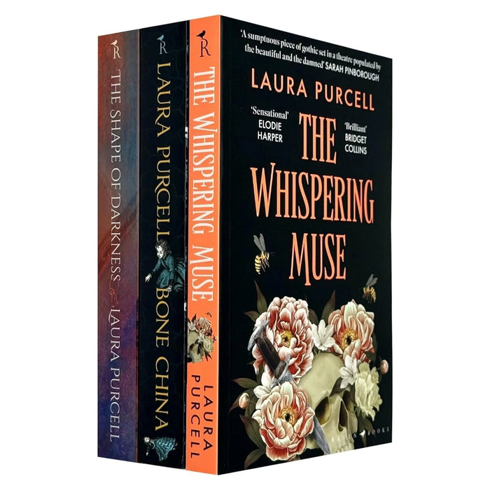 Laura Purcell Collection 3 Books Set (The Whispering Muse (HB), The Shape of Darkness, Bone China) - The Book Bundle