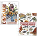Knowledge Encyclopedia Dinosaurs 2 Books by DK,John Woodward World in Pictures - The Book Bundle