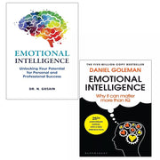 Emotional Intelligence Collection 2 Books Set by Daniel Goleman, Dr. N. Gosain - The Book Bundle