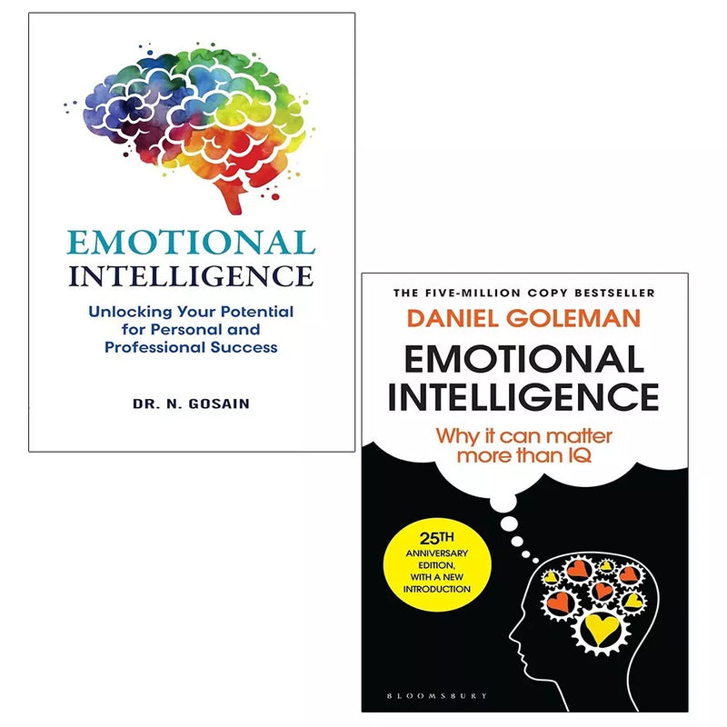 Emotional Intelligence Collection 2 Books Set by Daniel Goleman, Dr. N. Gosain - The Book Bundle