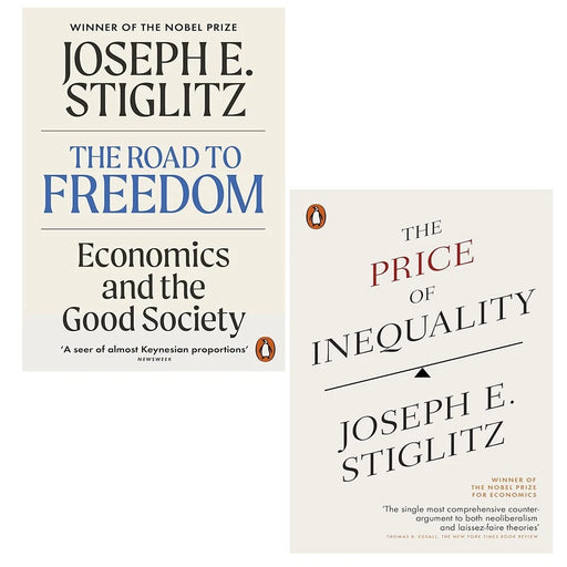 Joseph E. Stiglitz Collection 2 Books Set (Price of Inequality, Road to Freedom) - The Book Bundle