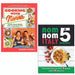 Cooking with Nonna Giuseppe Federici, Nom Nom Italy In 5 Ingredients 2 Books Set - The Book Bundle