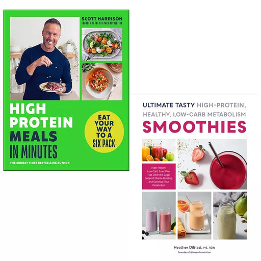 High-Protein Meals in Minutes, Ultimate Tasty High Protein Healthy 2 Books Set - The Book Bundle